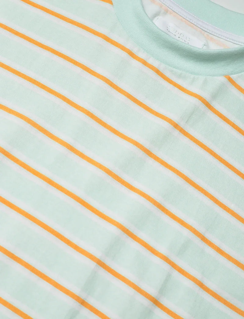 2NDDAY - T-shirt - Stribet Soothing sea - Marissas - Stilkompagniet.dk