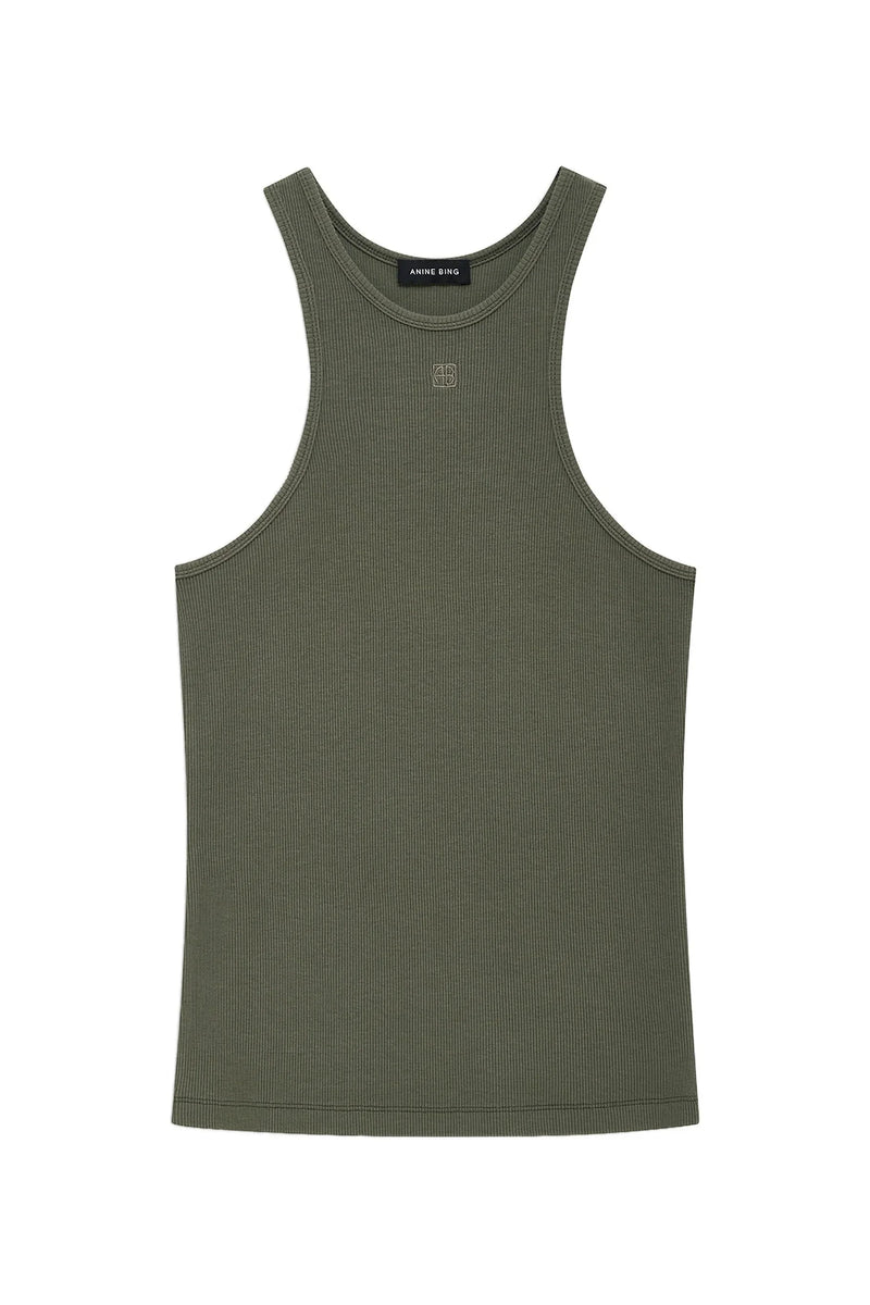 Anine Bing - Tanktop - Military Green - Cole Tank