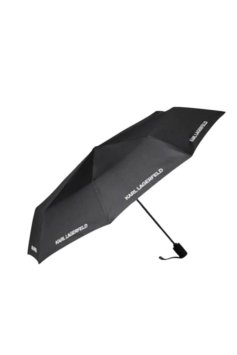 Sort Paraply med Logo - Essential Umbrella - Karl Lagerfeld