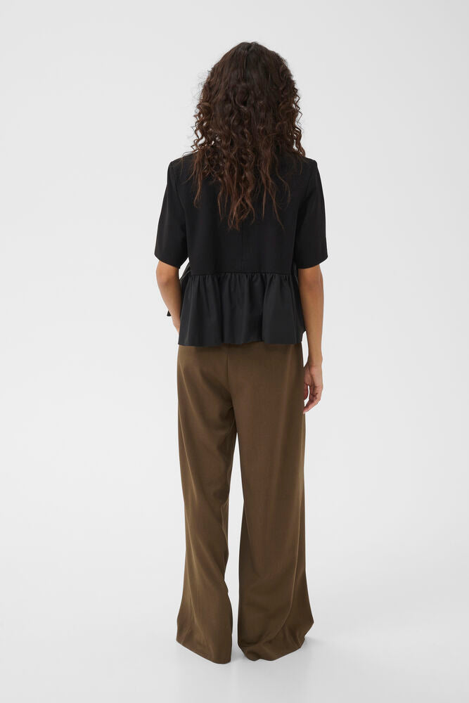 Gestuz - Bluse - Sort - Erin