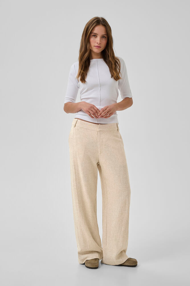 My Essential Wardrobe - Bukser - Beige - Lavita