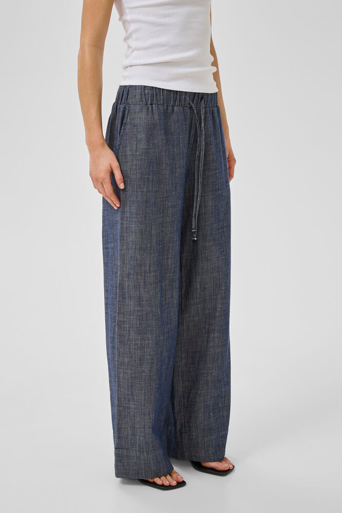 My Essential Wardrobe - Bukser - Dazzie Dias - Dark Blue