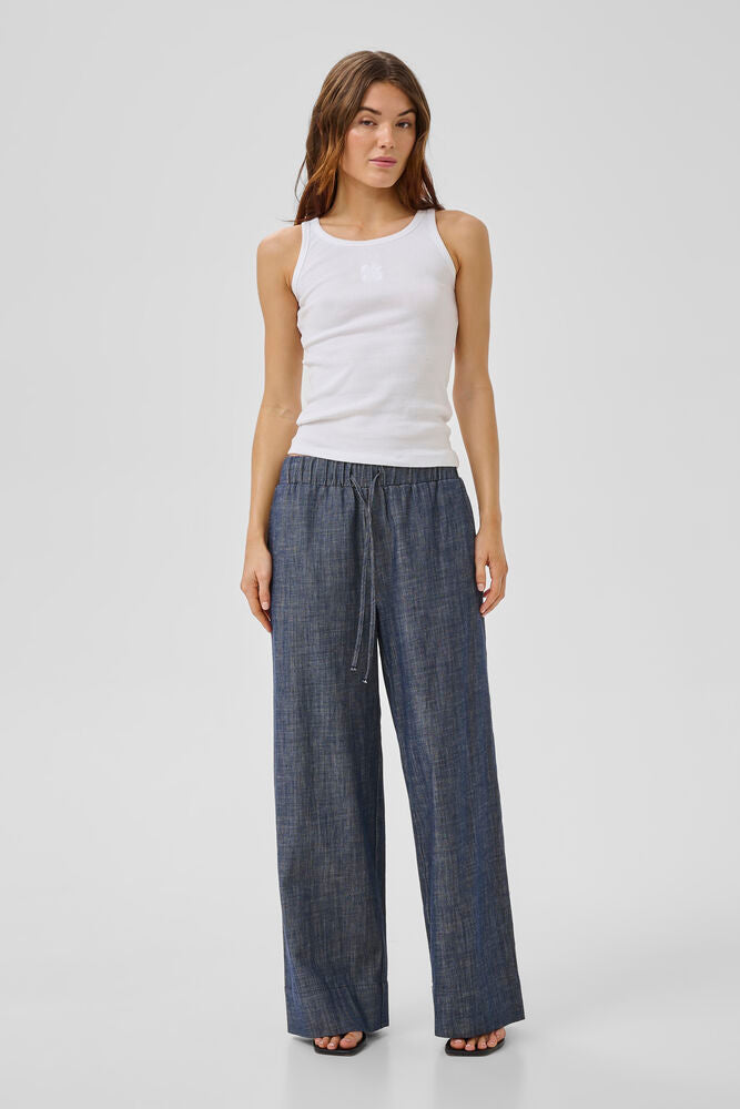 My Essential Wardrobe - Bukser - Dazzie Dias - Dark Blue