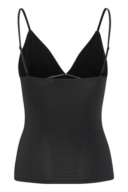 Gestuz - Strop top - Sort - Cami