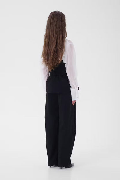 My Essential Wardrobe - Bukser - Sort - Evelina