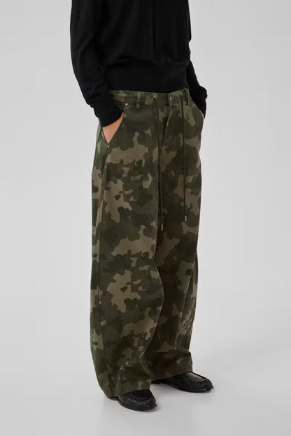 My Essential Wardrobe - Bukser - Bungee Cord Camo - Fro