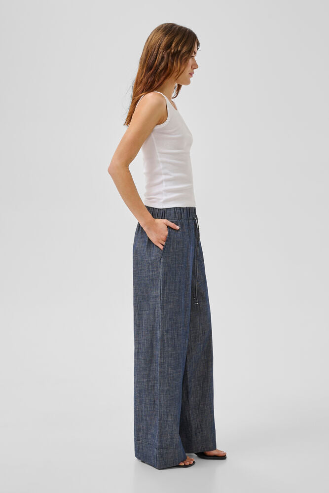 My Essential Wardrobe - Bukser - Dazzie Dias - Dark Blue