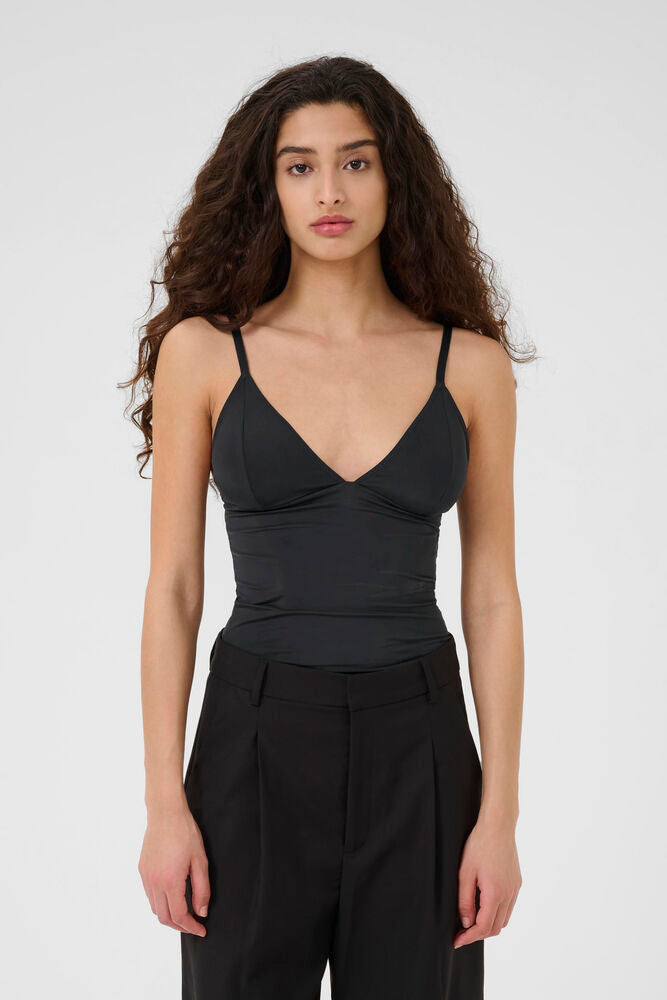 Gestuz - Strop top - Sort - Cami