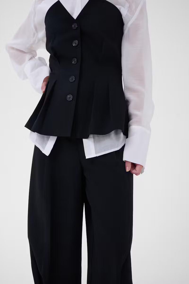 My Essential Wardrobe - Vest/Top - Sort - Evelina