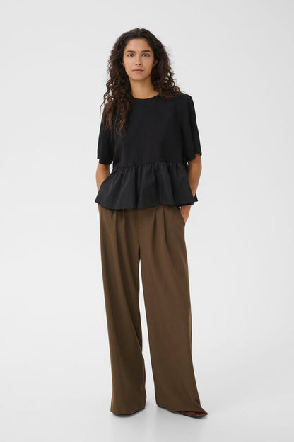 Gestuz - Bluse - Sort - Erin