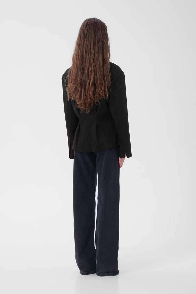 My Essential Wardrobe - Blazer - Sort - Evelina