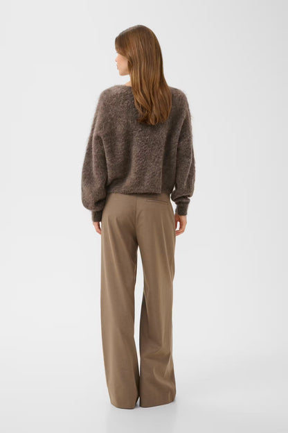 Gestuz - Cardigan - Chestnut Melange - Debbie