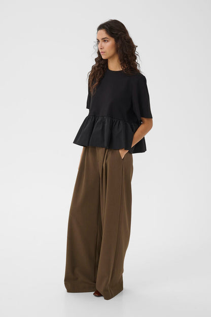 Gestuz - Bluse - Sort - Erin