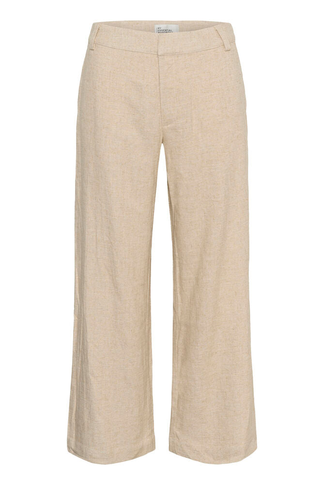 My Essential Wardrobe - Bukser - Beige - Lavita
