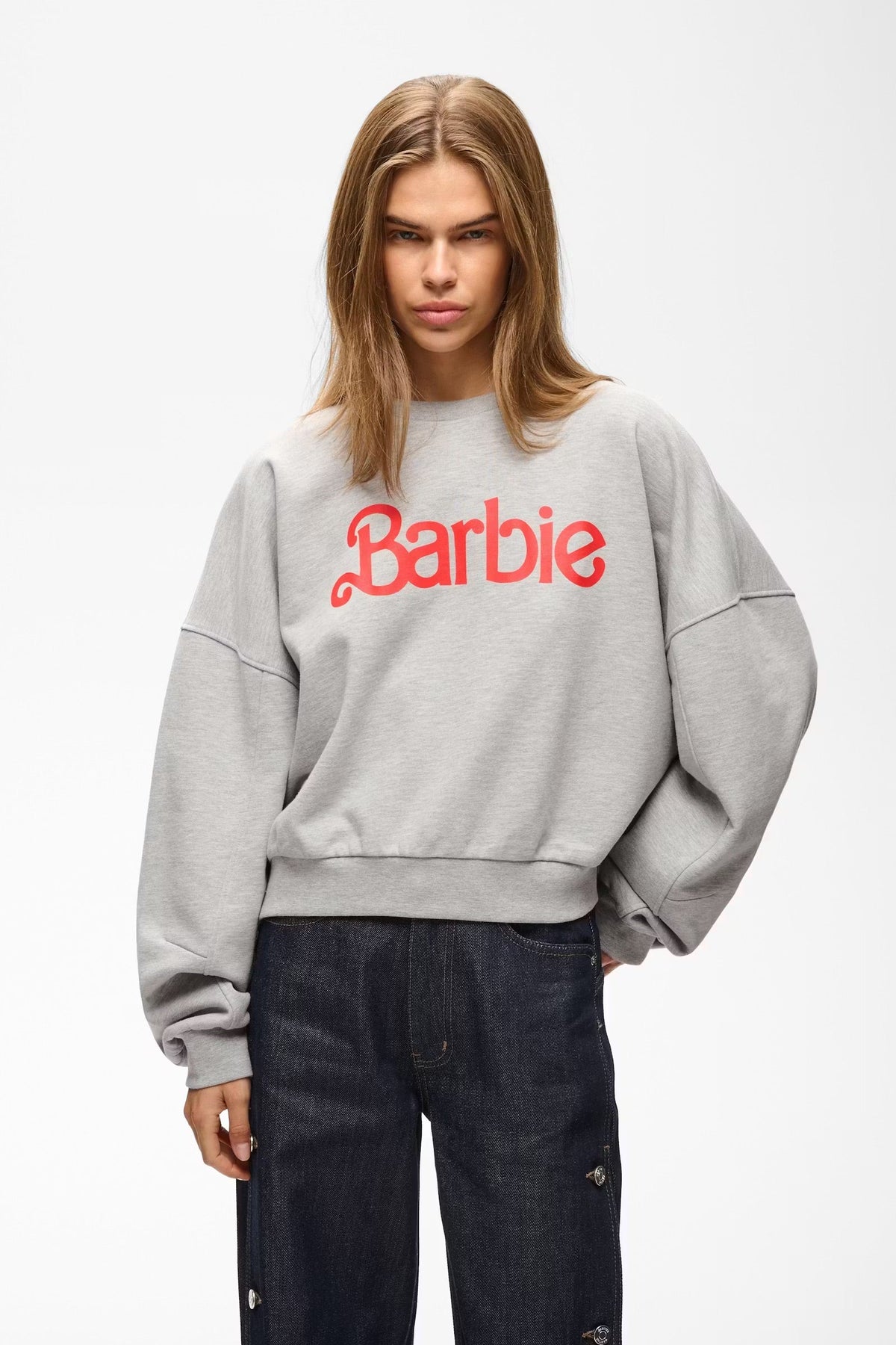 Gestuz - Sweatshirt - Light Grey Melange - Naya