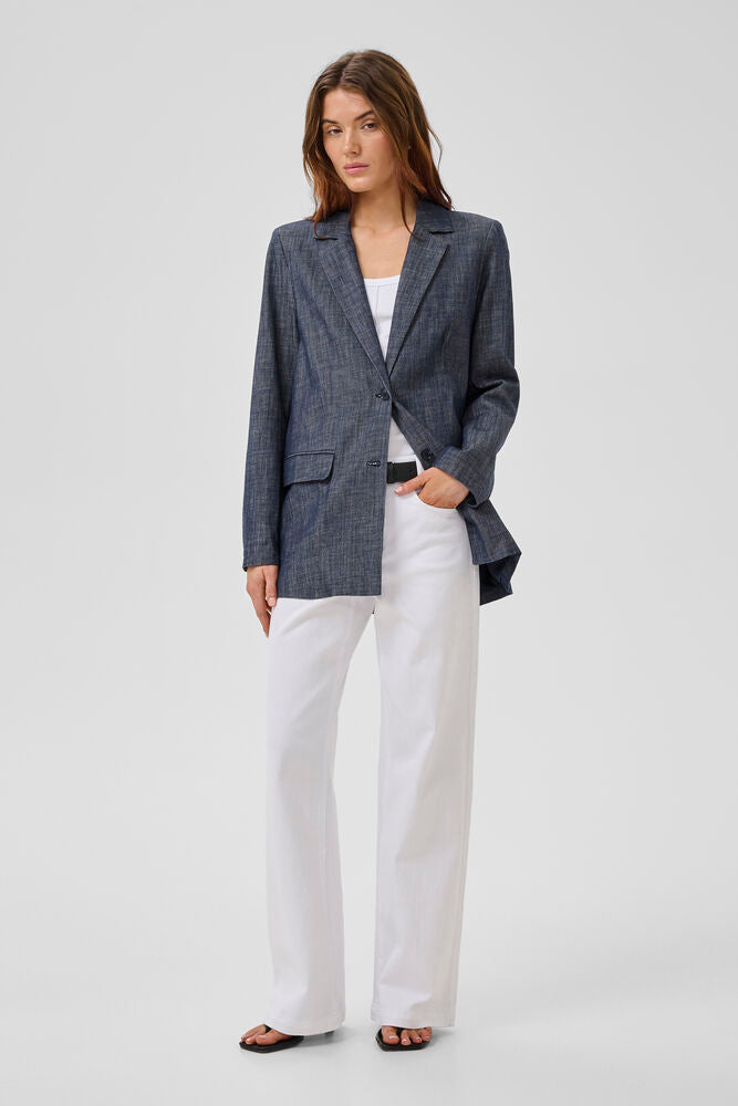 My Essential Wardrobe - Blazer - Dazzie - Dark Blue