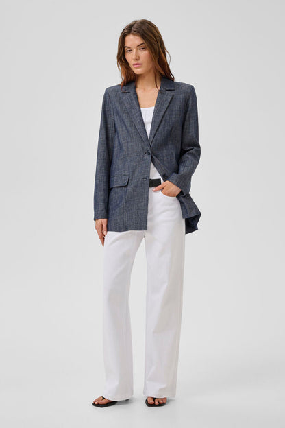 My Essential Wardrobe - Blazer - Dazzie - Dark Blue