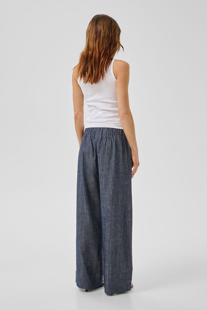 My Essential Wardrobe - Bukser - Dazzie Dias - Dark Blue