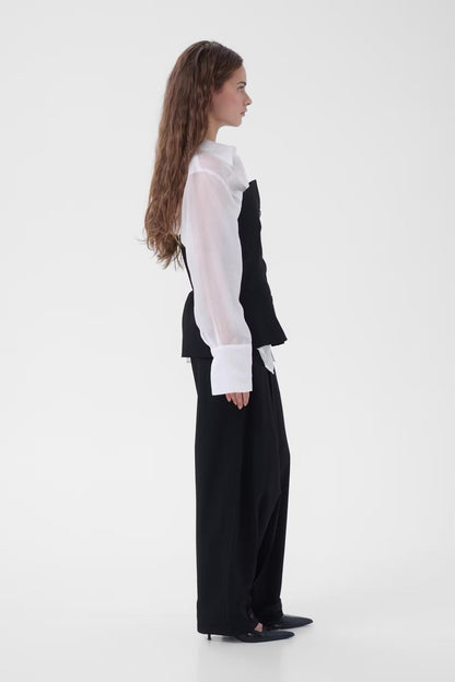 My Essential Wardrobe - Bukser - Sort - Evelina