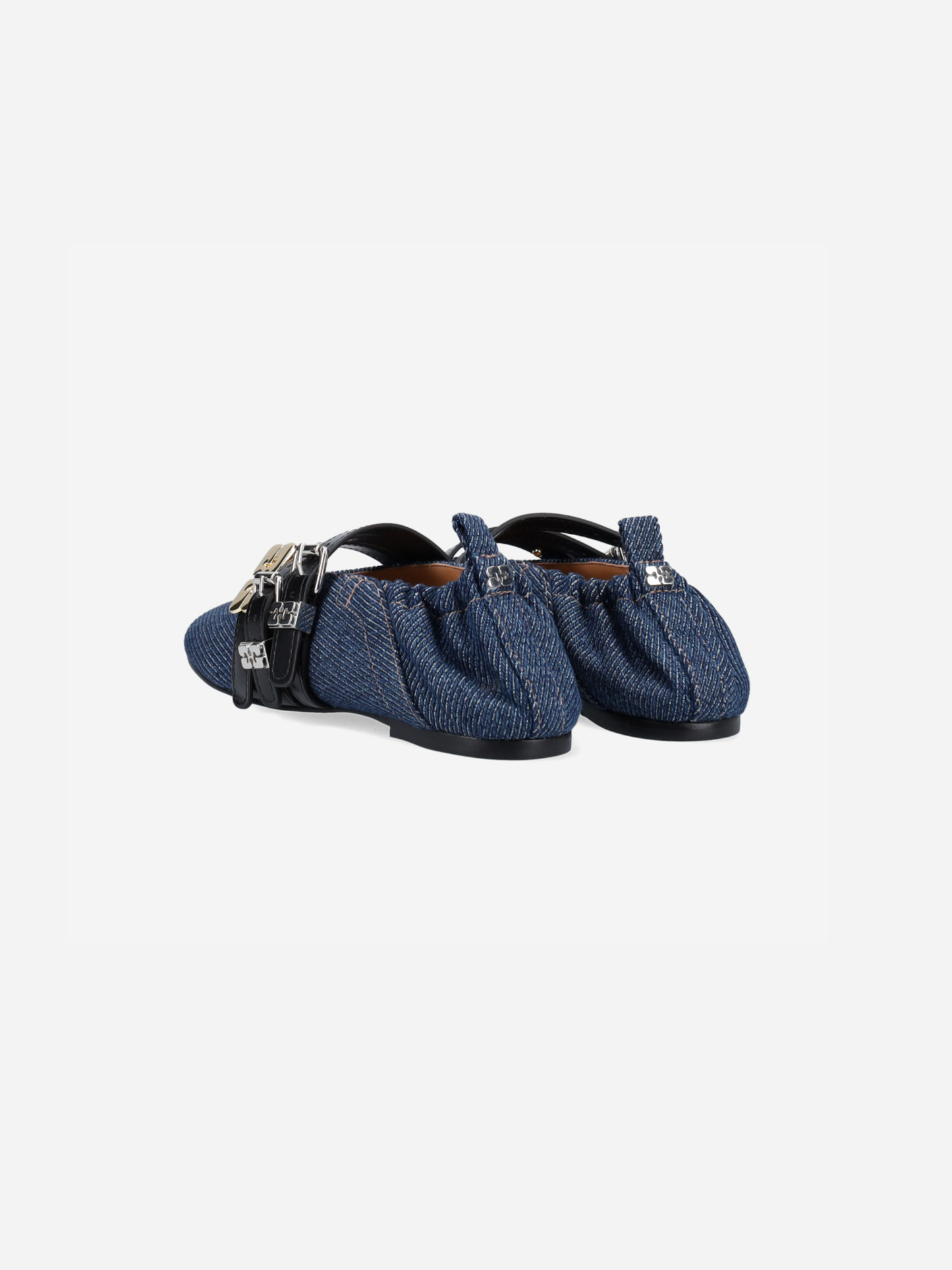 Ganni - Sko - Denim Fridge - Sue Triple Ballerina