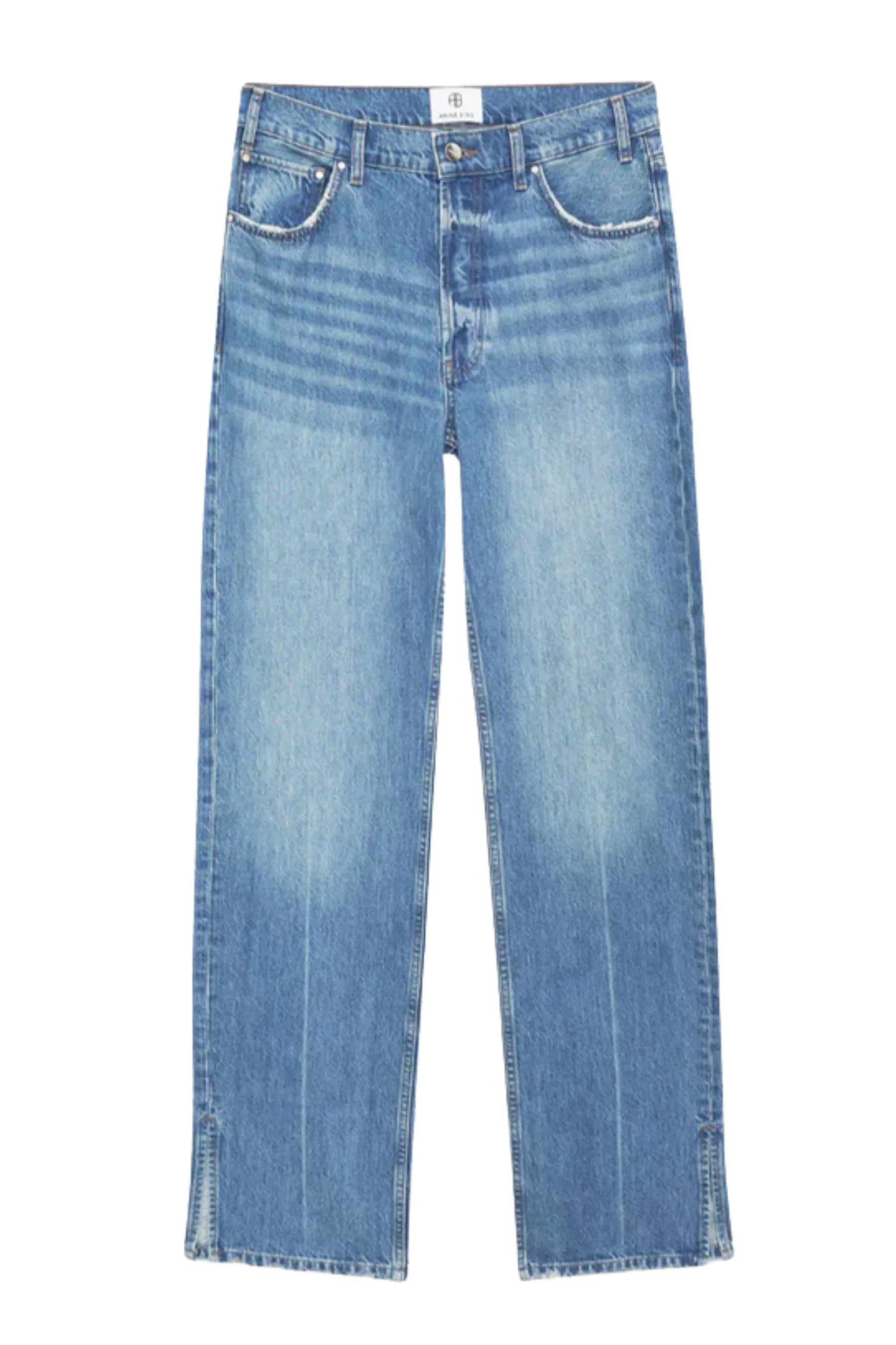 Anine Bing - Jeans - Washed blue - Roy - Stilkompagniet.dk