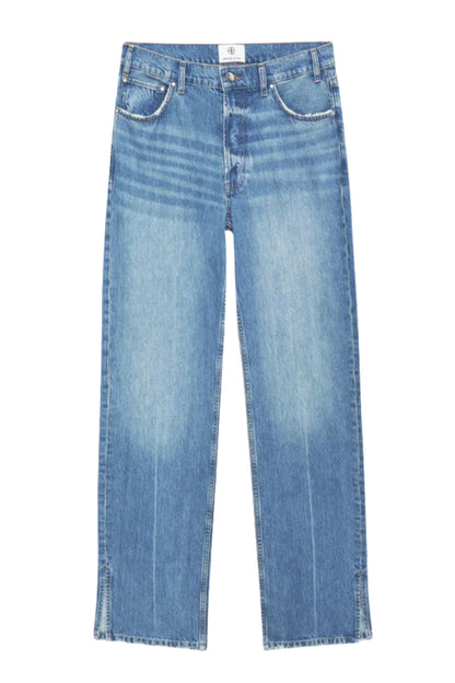 Anine Bing - Jeans - Washed blue - Roy - Stilkompagniet.dk
