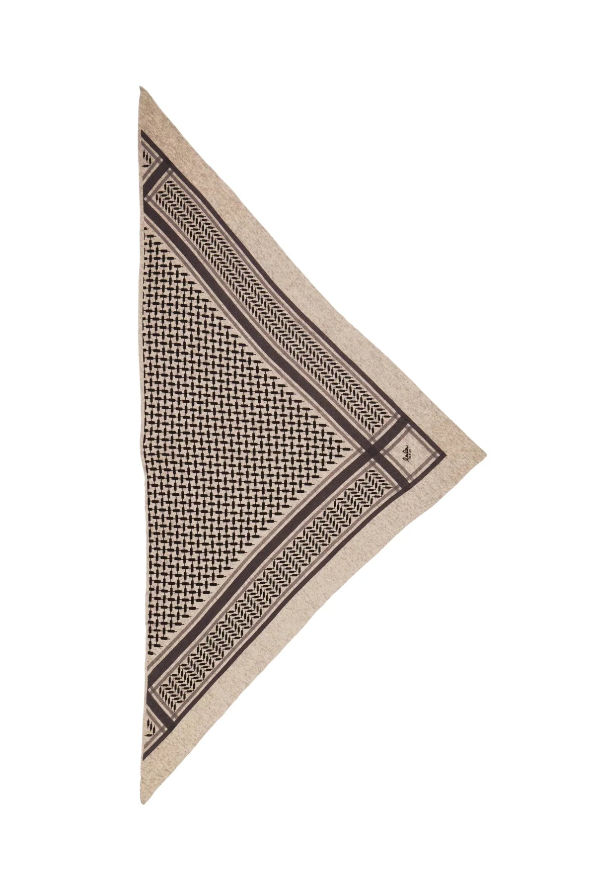 Lala Berlin - Cashmere tørklæde - Dune beige - Trinity Classic M