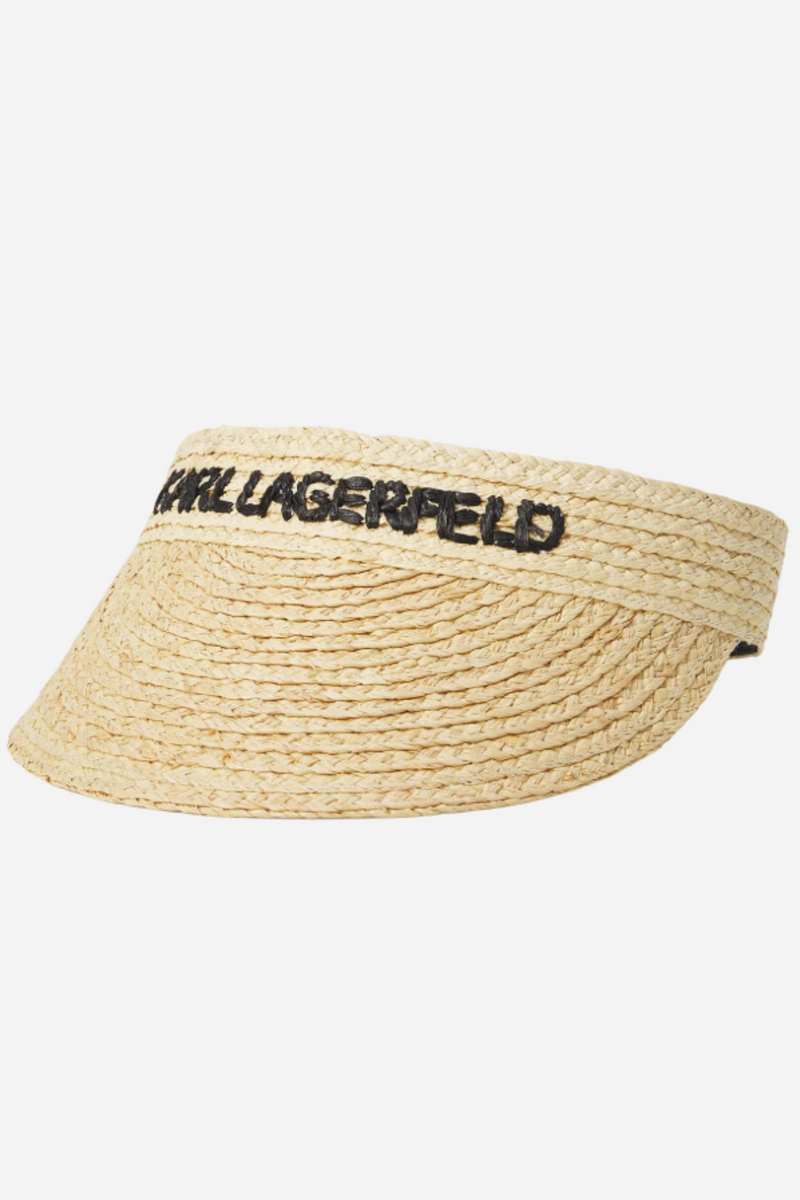 Karl Lagerfeld - Solhat - Natural - Raddia Visor