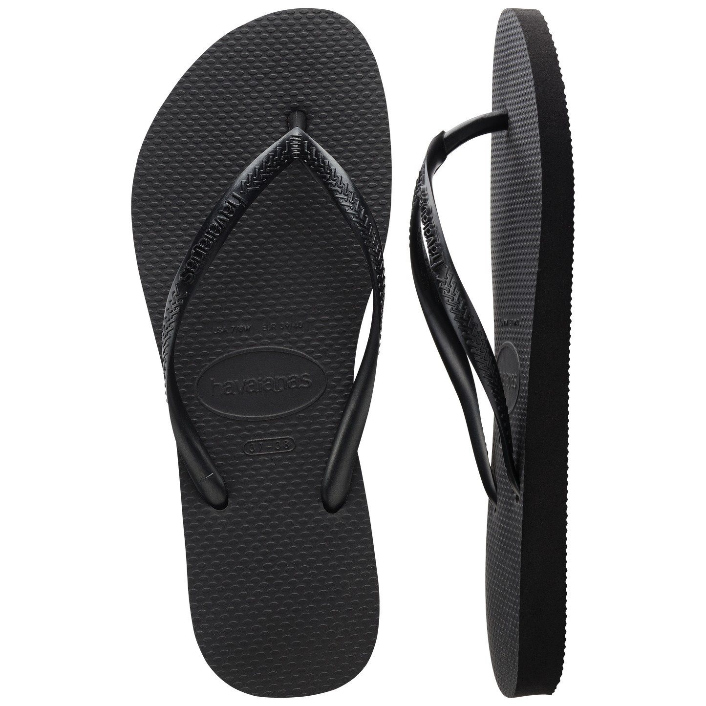 Havaianas - Klipklapper - Black (0090) - Slim sss