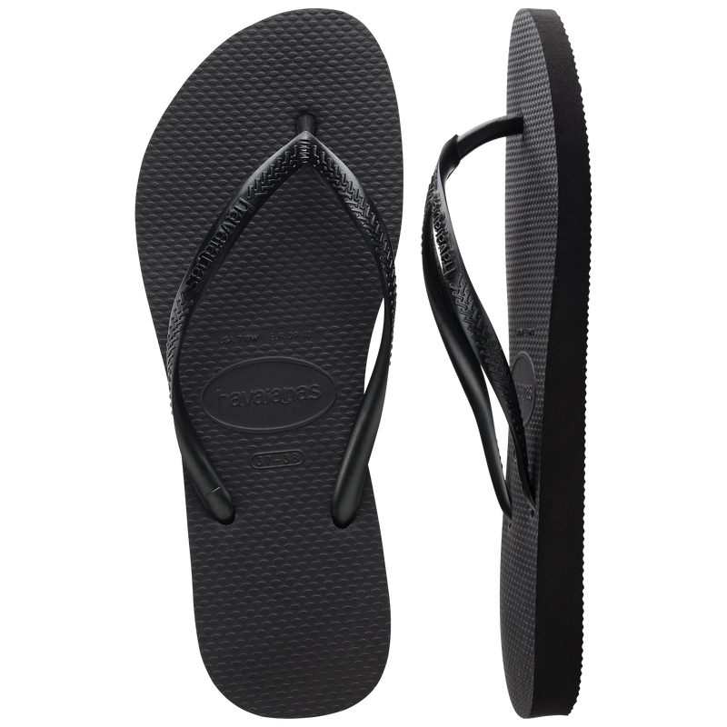 Havaianas - Klipklapper - Black (0090) - Slim sss