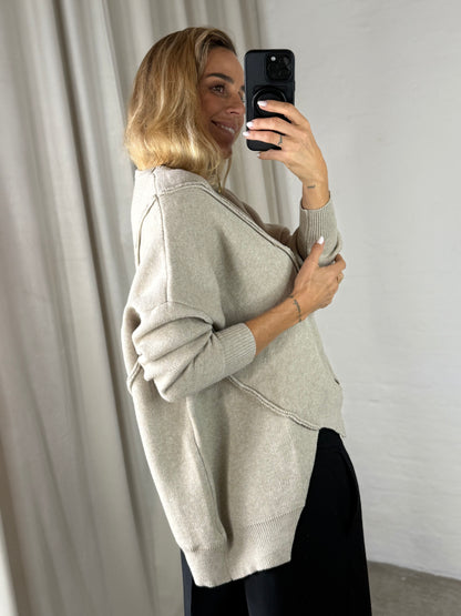 The Collection - Strik - Beige - Anika