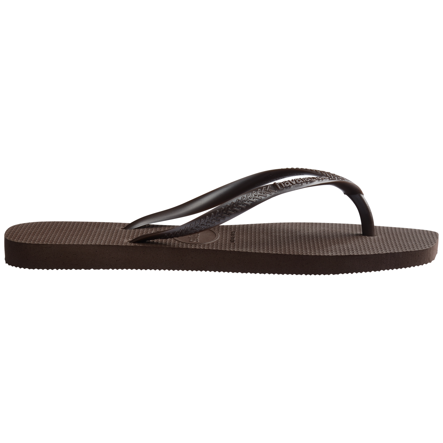 Havaianas - Klipklapper - Dark Brown - Slim Square sss