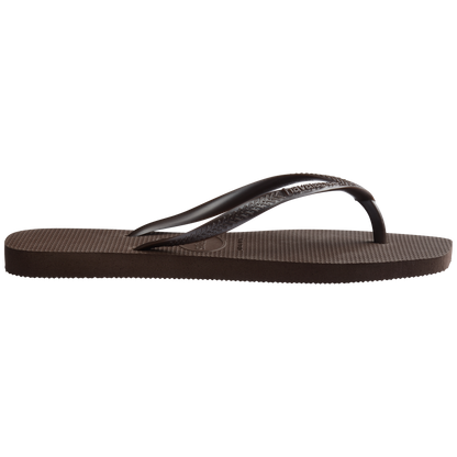 Havaianas - Klipklapper - Dark Brown - Slim Square sss