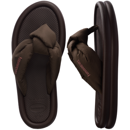 Havainas - Klipklapper - Dark Brown - Over Puffed Up (0727)