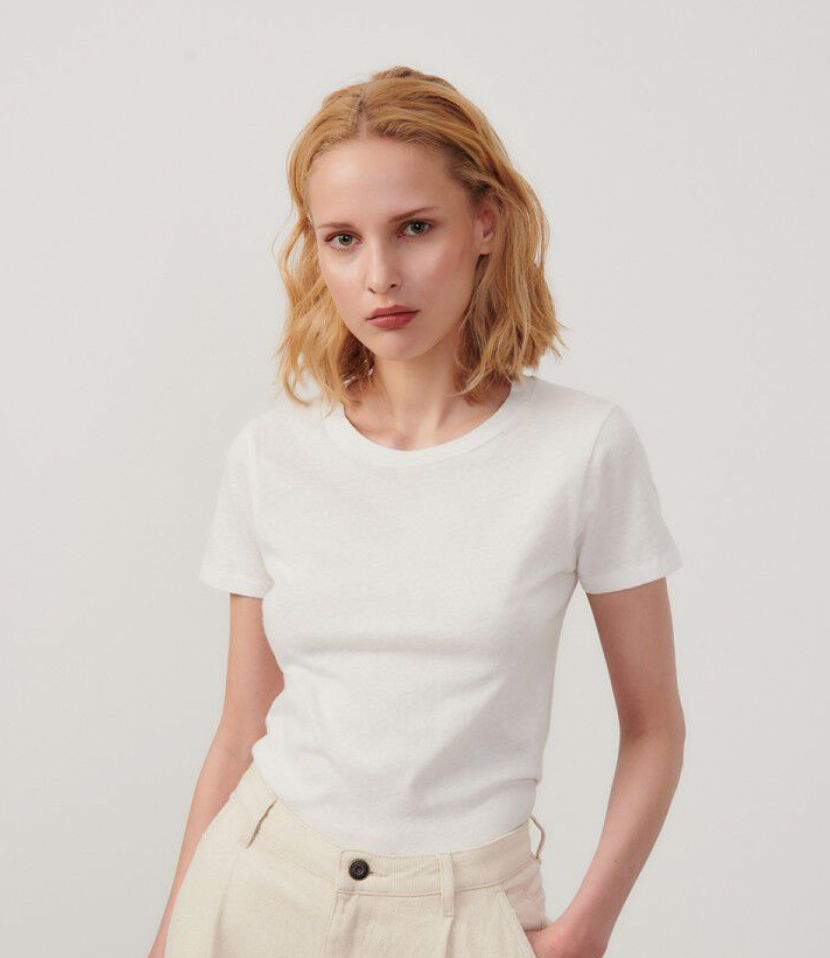 American Vintage - T-shirt - Blanc/white - Gamipy - Stilkompagniet.dk