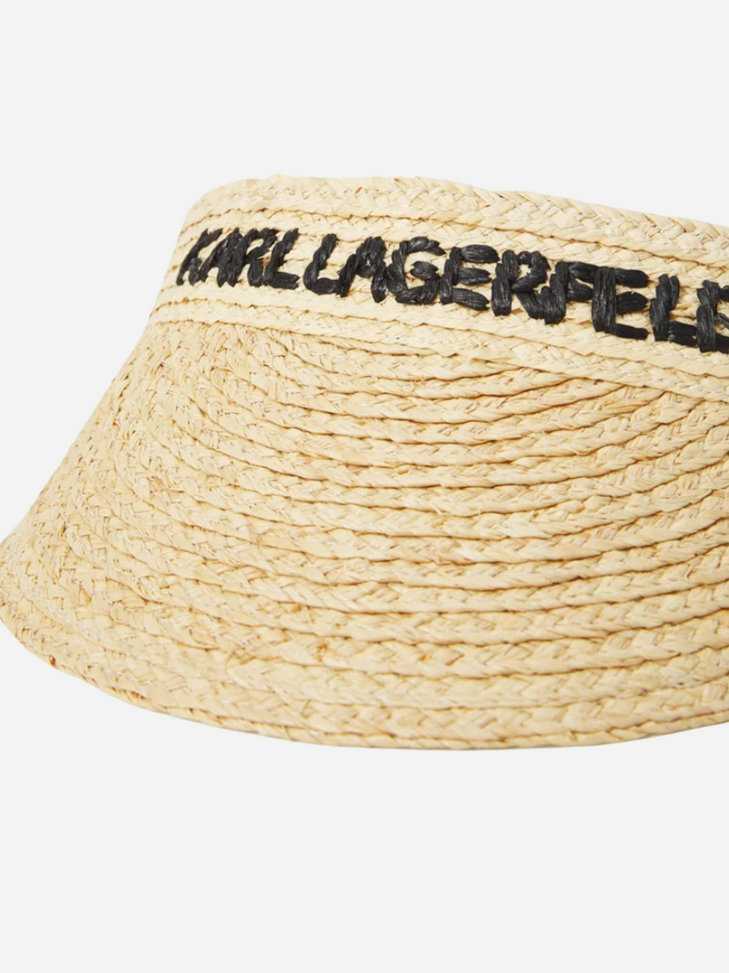 Karl Lagerfeld - Solhat - Natural - Raddia Visor