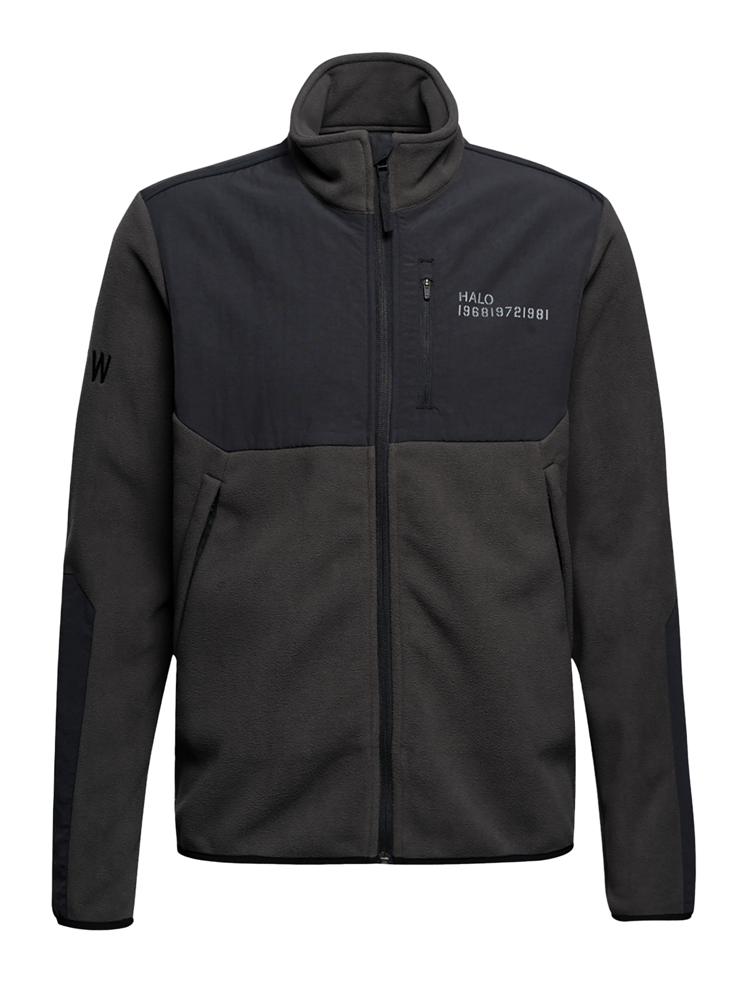 Halo - Fleece jakke - Raven - Blocked Zip Fleece