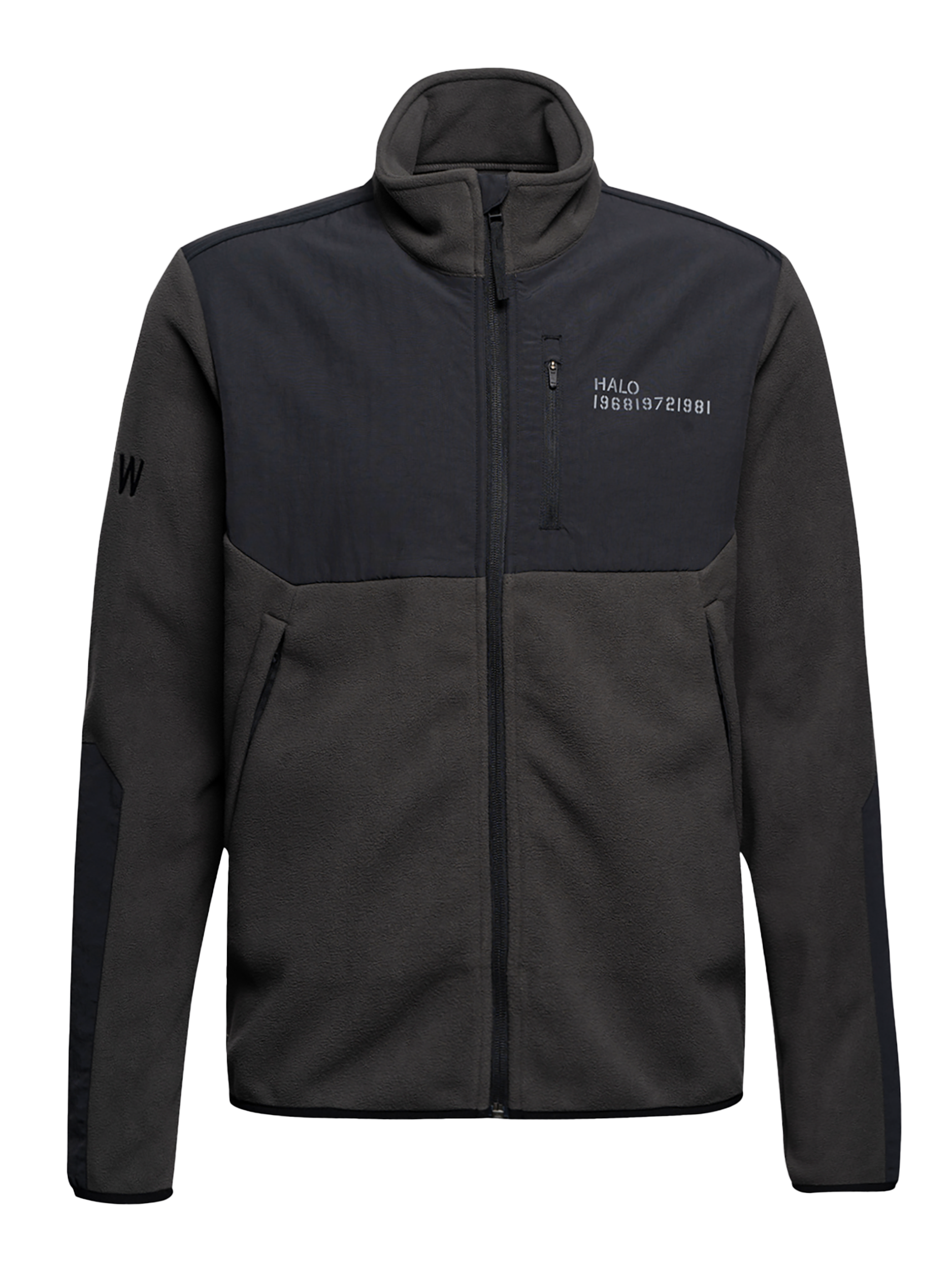 Halo - Fleece jakke - Raven - Blocked Zip Fleece