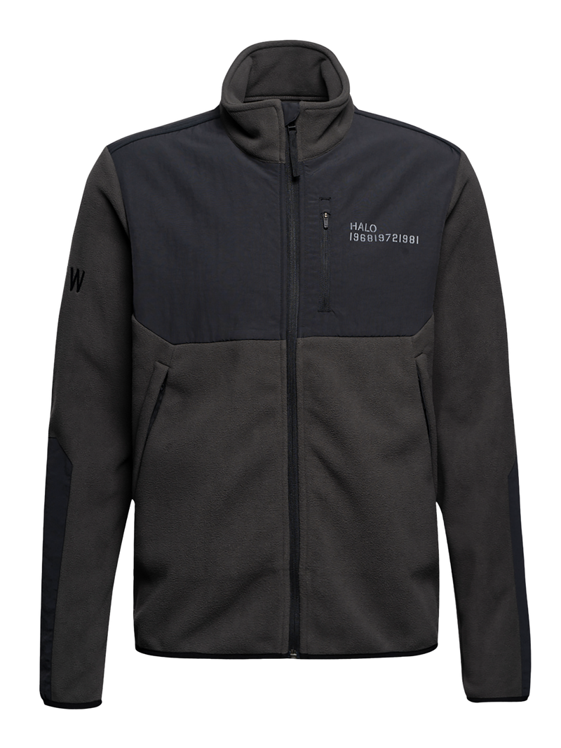 Halo - Fleece jakke - Raven - Blocked Zip Fleece
