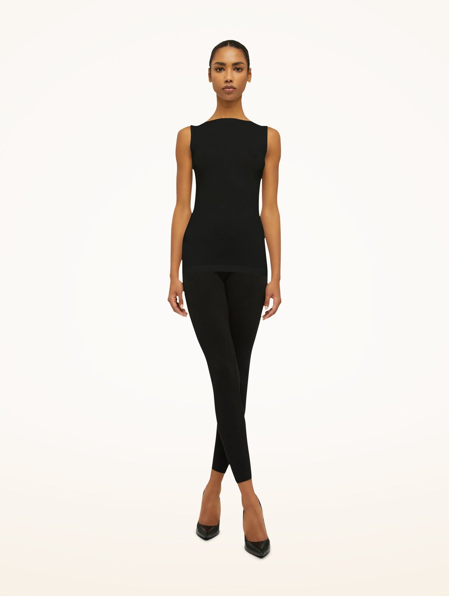 Wolford - Top - Sort - Aurora Top Sleeveless