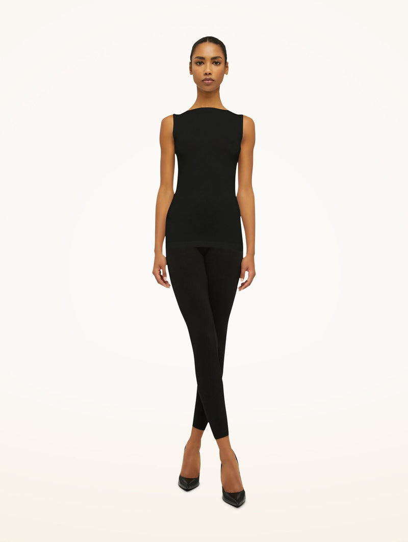 Wolford - Top - Sort - Aurora Top Sleeveless