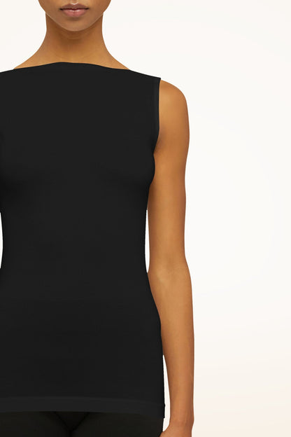 Wolford - Top - Sort - Aurora Top Sleeveless