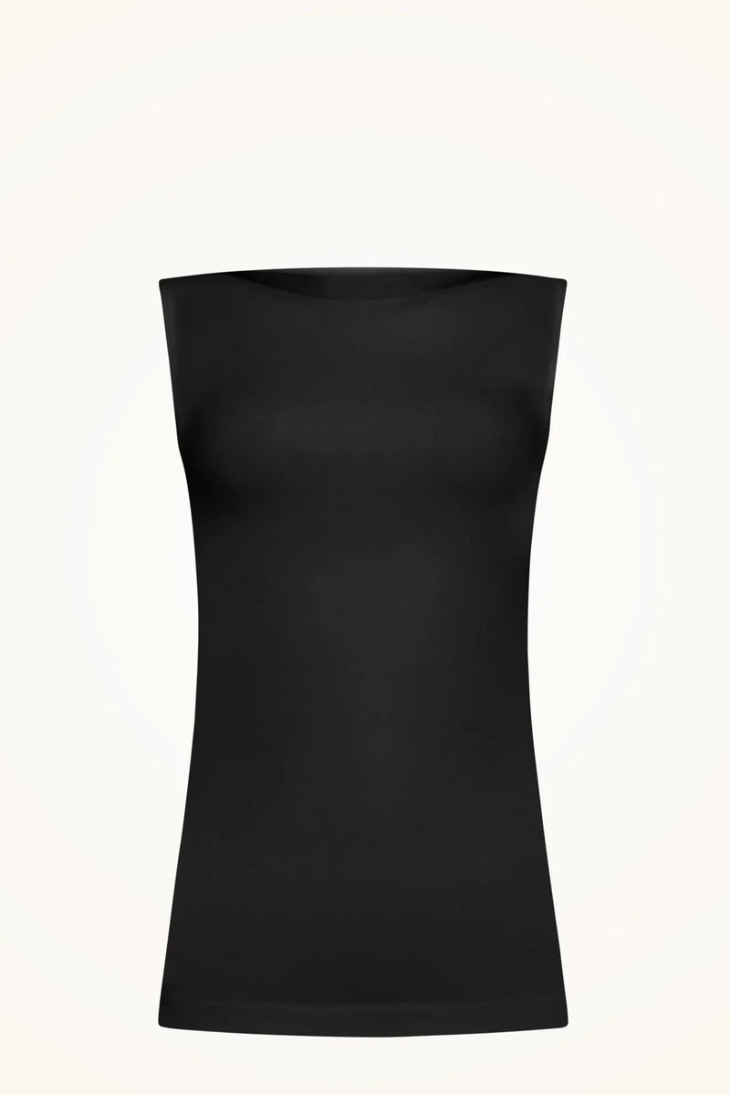 Wolford - Top - Sort - Aurora Top Sleeveless
