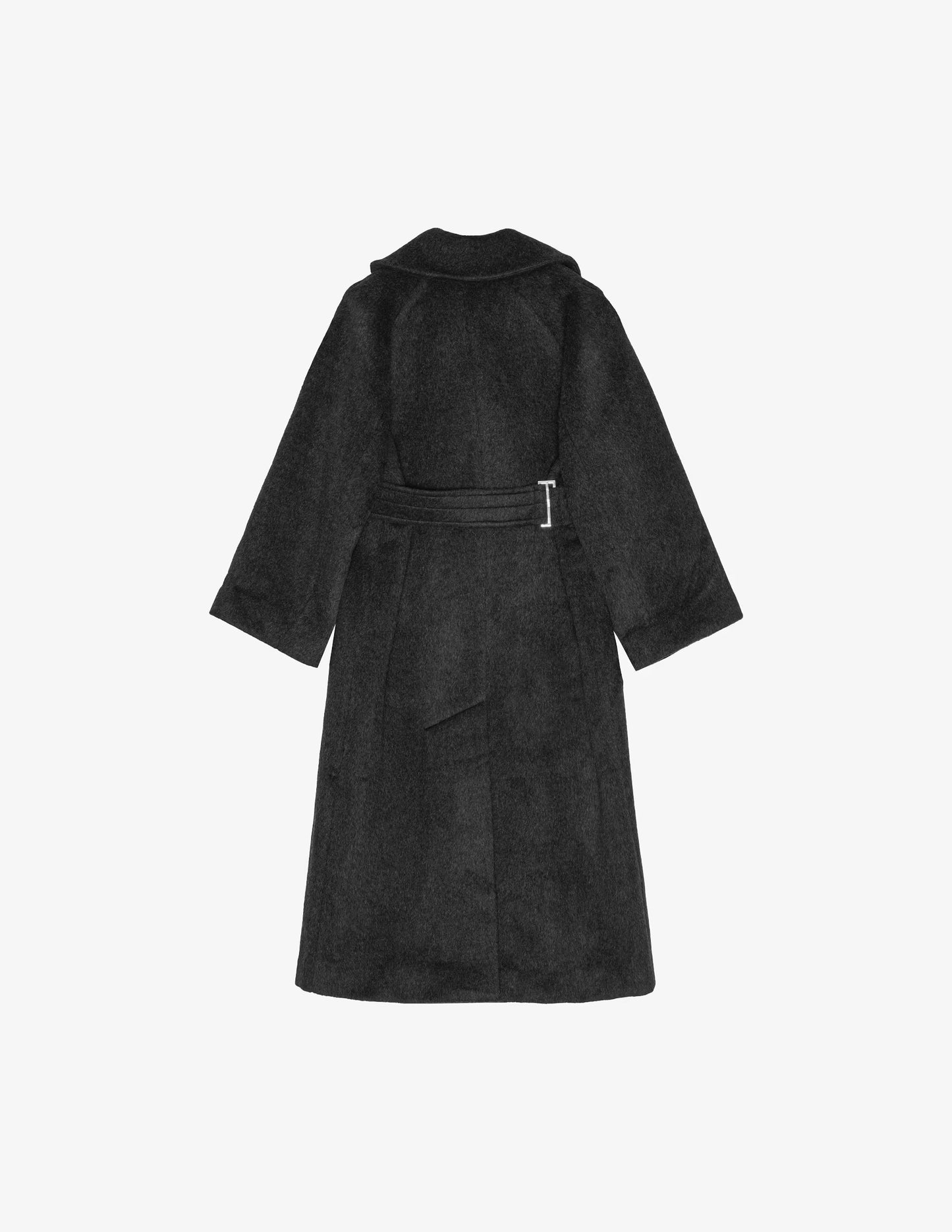 Ganni - Frakke - Grå - Double Face