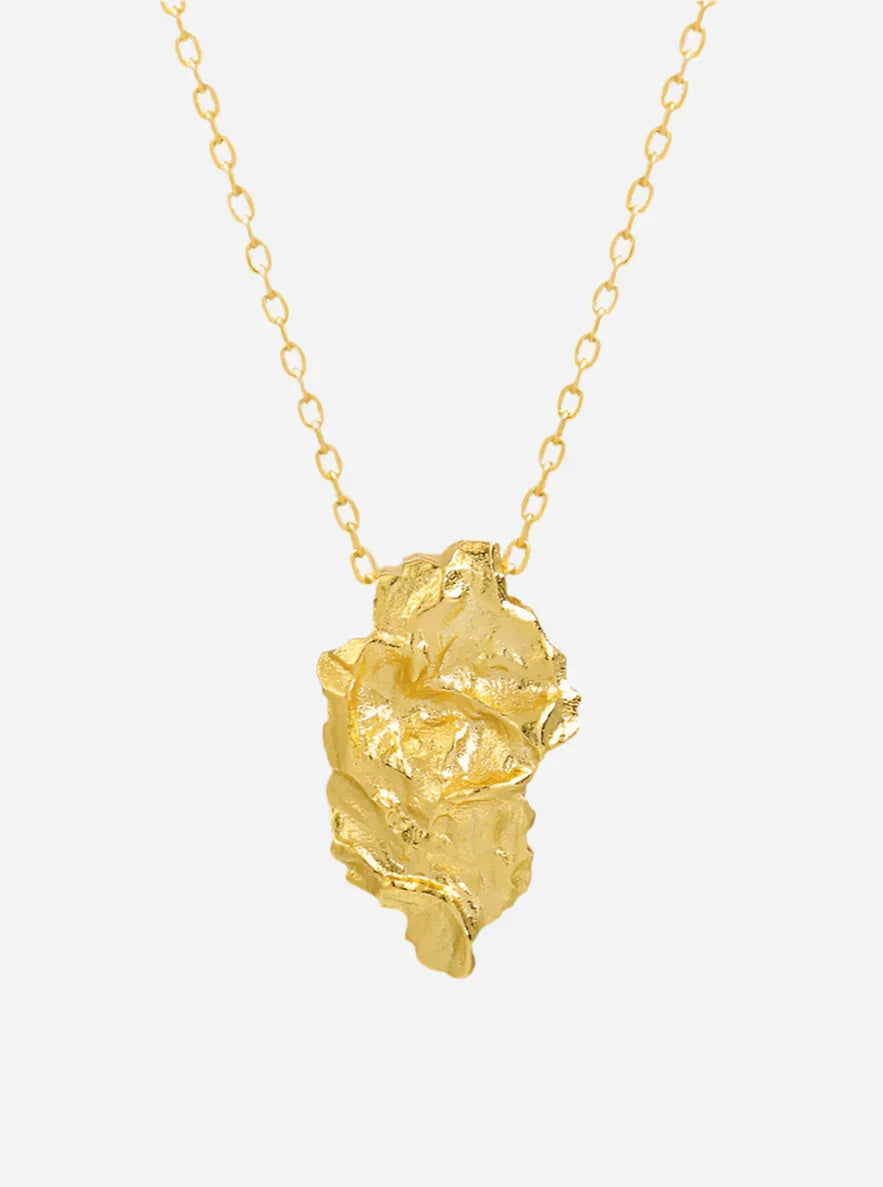 Andcopenhagen Jewelry - Halskæde - 18 karat guldbelagt 925 sterlingsølv - Mona