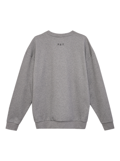 Halo - Sweatshirt - Grey Melange - Essential