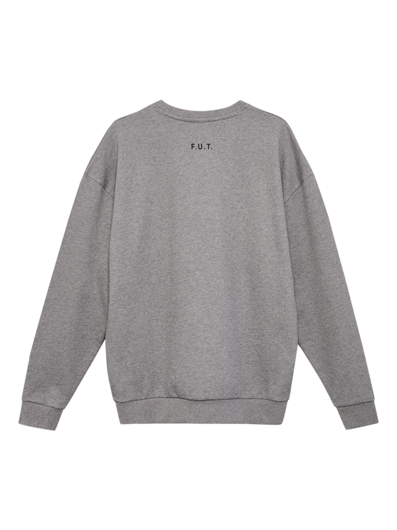 Halo - Sweatshirt - Grey Melange - Essential