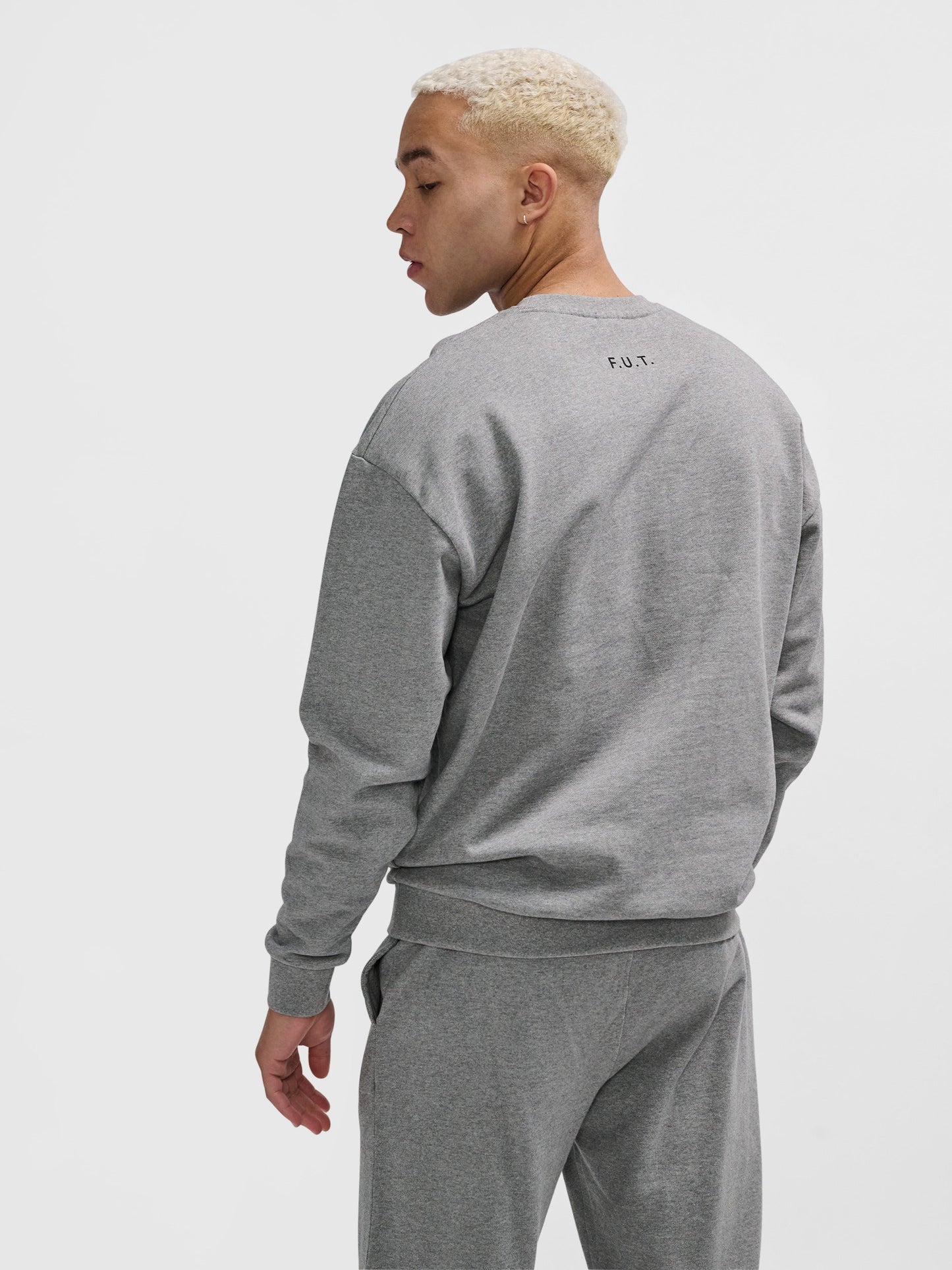Halo - Sweatshirt - Grey Melange - Essential