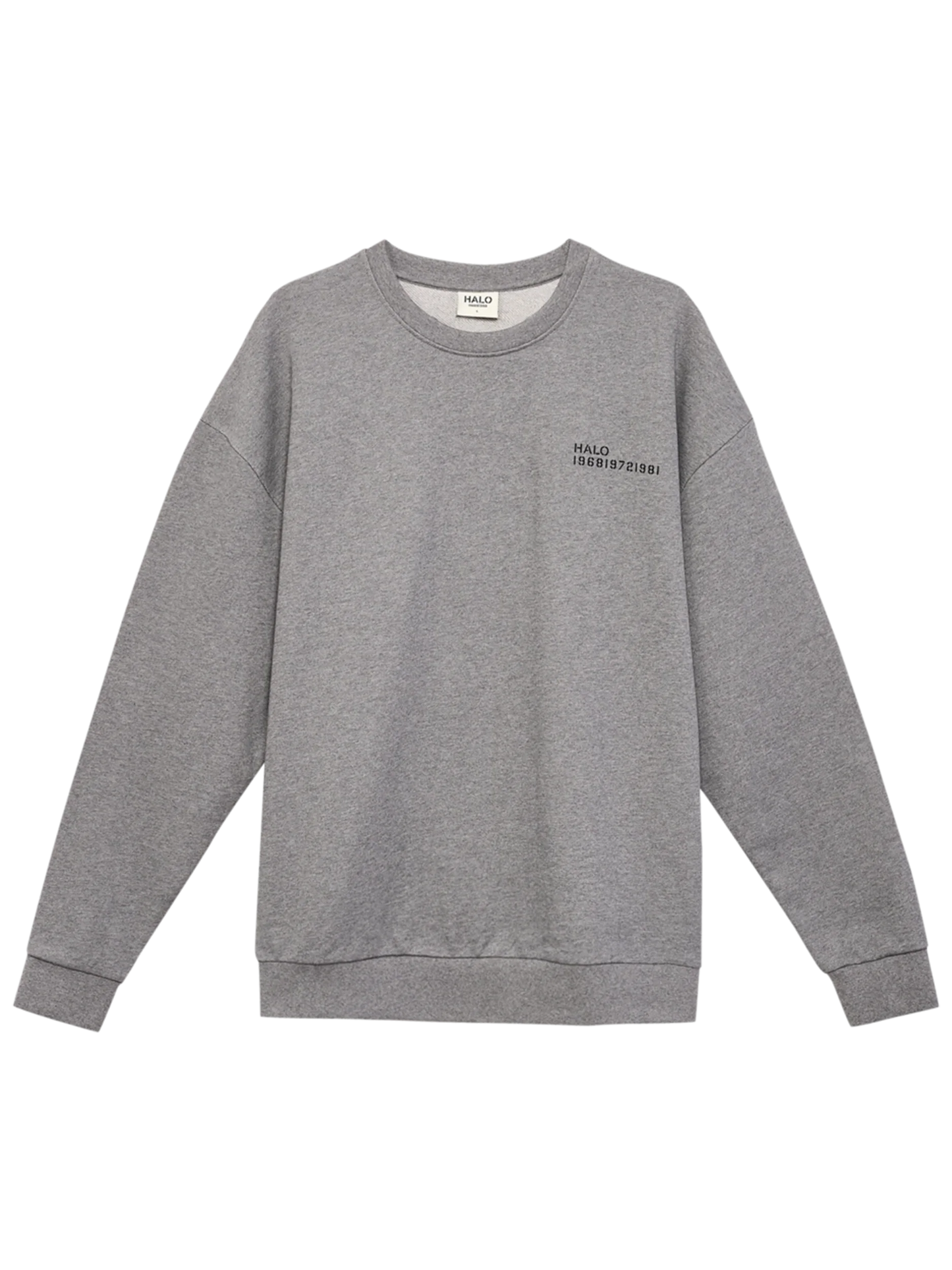 Halo - Sweatshirt - Grey Melange - Essential