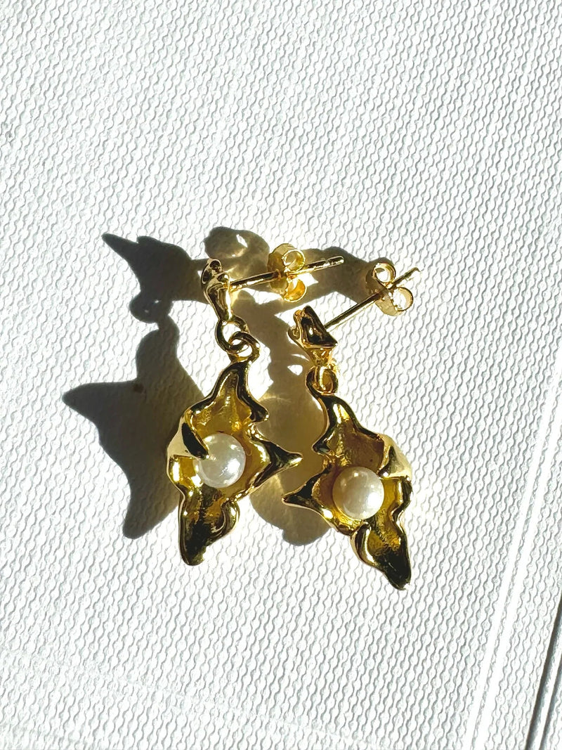 Andcopenhagen Jewelry - Øreringe - 18 karat guldbelagt 925 sterlingsølv - Marian
